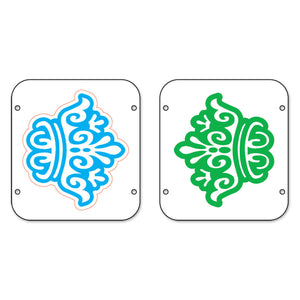 Sizzix • embosslits die crown ornate