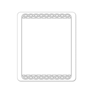 Sizzix • sizzlits die card ribbon insert