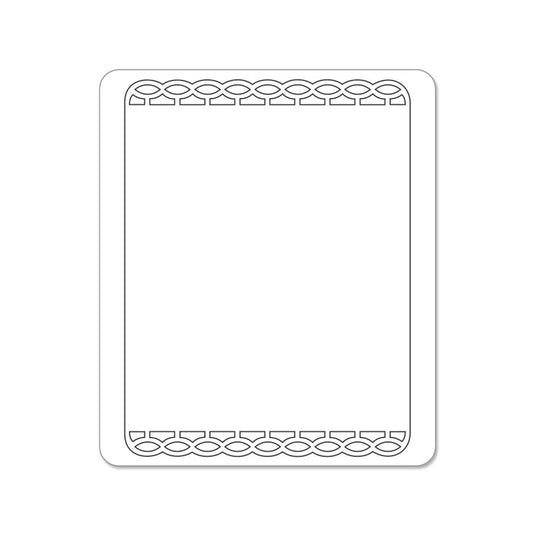 Sizzix • sizzlits die card ribbon insert