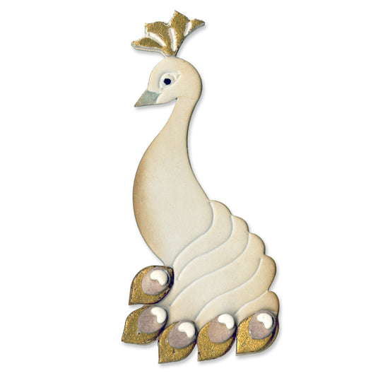 Sizzix • originals die bird peacock