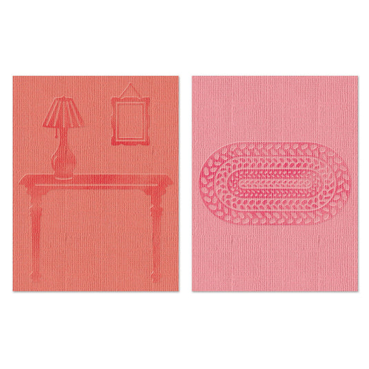 Sizzix • 3d textured impressions embossing sjabloon foyer