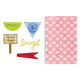 Sizzix • framelits die textured impressions happy hearts