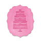 Sizzix • embosslits die label cake