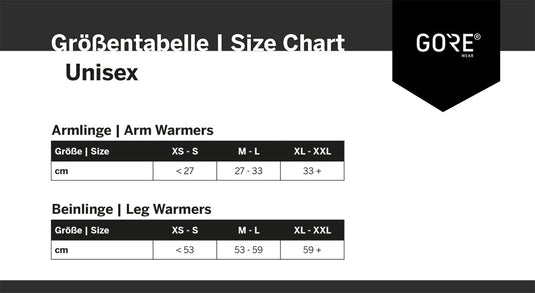 Gorewear arm warmers