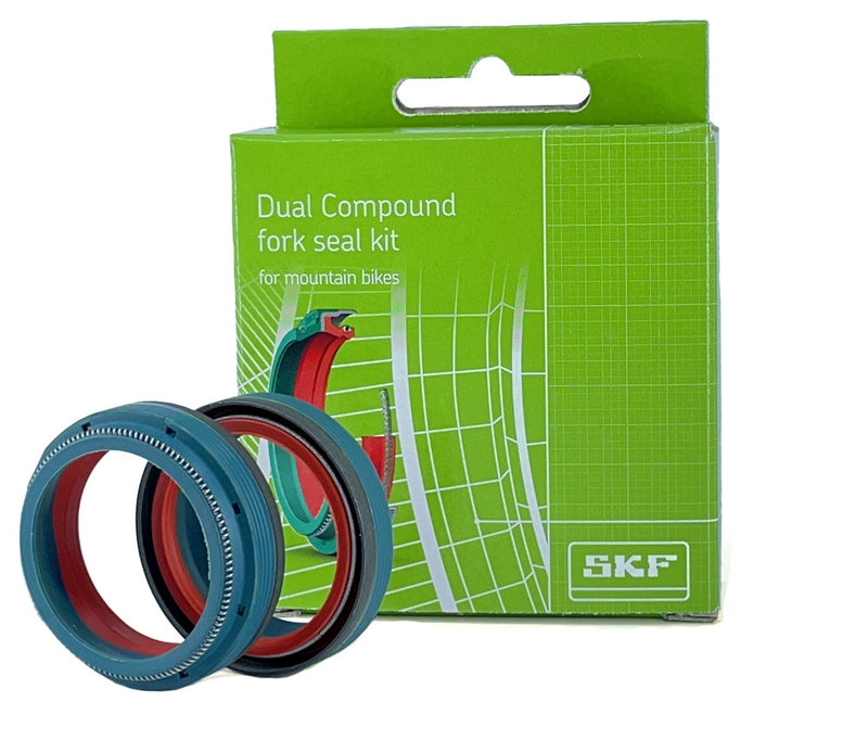 Afbeelding laden in galerijviewer, Skf dual compound fork seal kit fox rockshox
