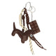 Jvdl bag charm hart met hond