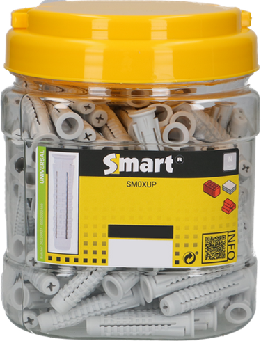 Pgb-europe smart nylon universeelplug xup 10x50 150 - sm0xupn00100050n