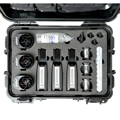 Afbeelding laden in galerijviewer, PMI Handheld Professionele Rookmachine Event Kit
