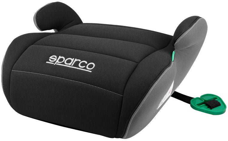 Afbeelding laden in galerijviewer, Sparco F100KI zitverhoger i-Size 125-150 cm zwart grijs
