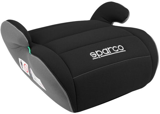 Sparco F100KI zitverhoger i-Size 125-150 cm zwart grijs