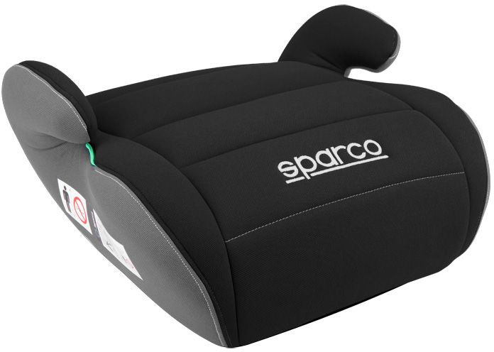 Afbeelding laden in galerijviewer, Sparco F100KI zitverhoger i-Size 125-150 cm zwart grijs
