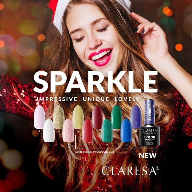 Afbeelding laden in galerijviewer, Claresa uv led gellak 5ml sparkle 1
