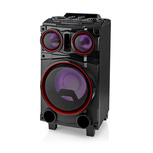 Bluetooth-luidspreker nedis sppt800bk zwart