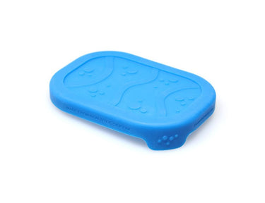 Blue water bento deksel - splash pod - blauw