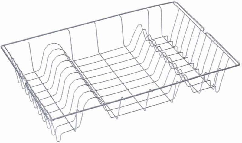 Afbeelding laden in galerijviewer, Tomado metaltex colonia afdruiprek 48x30x10cm metaal polytherm zilverkleur gecoat
