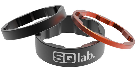 Sqlab 3-piece spacer set for 1 1 8