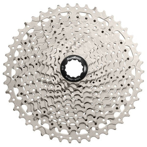 SunRace csms8 cassette 11 speed 11-46t. zilver in box