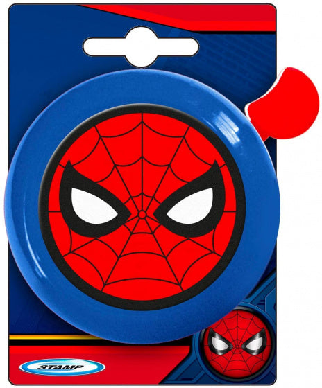 Afbeelding laden in galerijviewer, fietsbel Spider-Man 60 mm blauw rood
