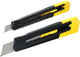 Stanley handgereedschap combipack afbreekmessenset | 9mm + 18mm - stht10202-0