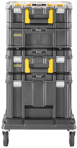 Afbeelding laden in galerijviewer, Stanley koffers fmst1-80107 gereedschapskoffers | fatmax tstak tower | +trolley - fmst1-80107
