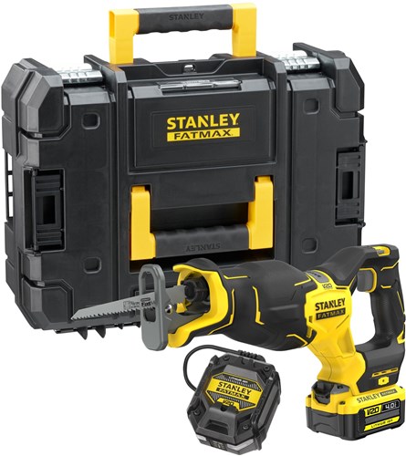 Stanley powertools stanley reciprozaag sfmcs311m1t-qw | v20 | 18v | incl. 4.0ah accu en lader - sfmcs311m1t-qw