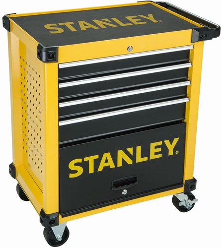 Stanley koffers stanley stht0-80442 | gereedschapswagen | 4 lades - gevuld met 9 modules - stht0-80442