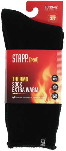 Afbeelding laden in galerijviewer, Stapp heat unisex socks 1- pack 70101 | zwart 6990 | maat 35 - 8721198028974
