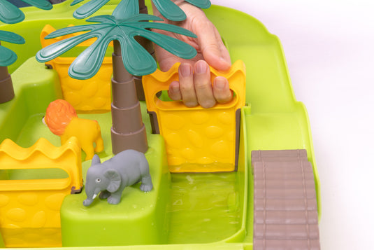 Starplay jungle water fun speelgoedkoffer groen 18-delig