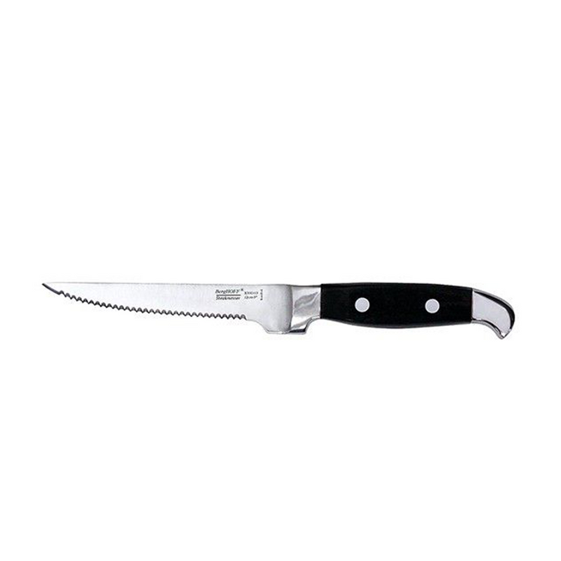 Afbeelding laden in galerijviewer, Steakmes 12cm rvs zwart
