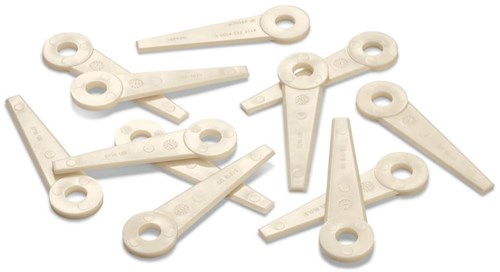 Stihl accessoires kunststofmessen voor polycut - 12 stuks - 41110071001