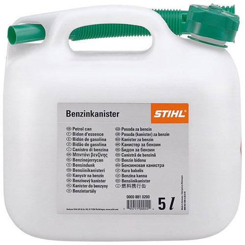 Stihl accessoires stihl benzinejerrycan | kunststof | 20 l | transparant - 00008810209
