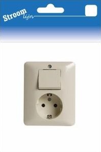 Stroomlijn inbouw combinatie ra peha wissel creme - 6602022