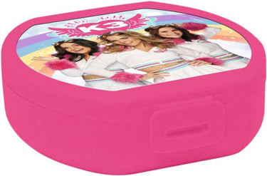 Studio 100 koekendoos k3 meisjes 11 x 4 cm roze wit