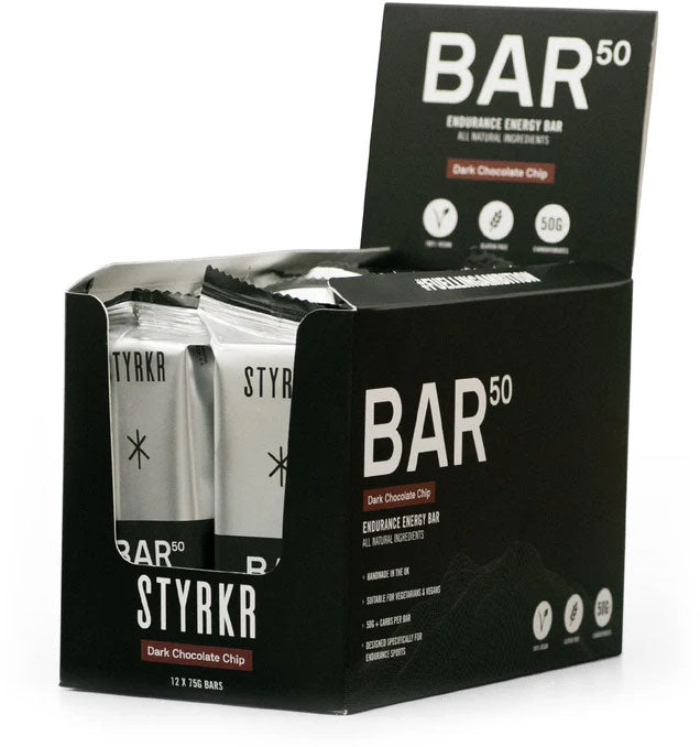 Afbeelding laden in galerijviewer, Styrkr bar50 energy bar 12er box
