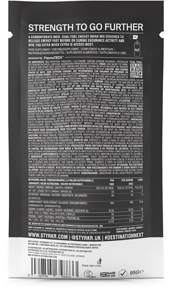 Afbeelding laden in galerijviewer, Styrkr mix90 caffeine dual-carb energy drink mix
