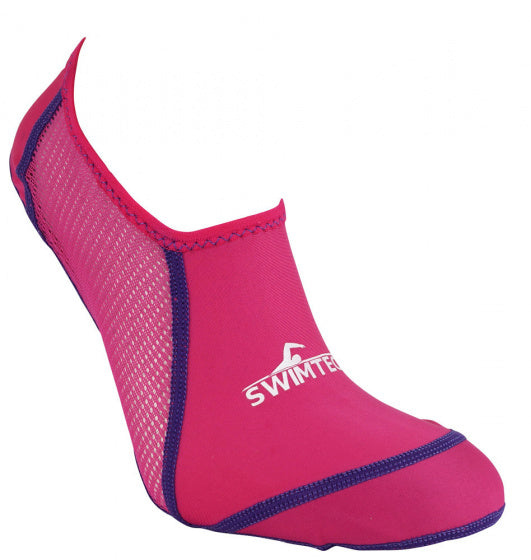 Afbeelding laden in galerijviewer, Swimtech Zwemsokken Kind Roze maat 33-37
