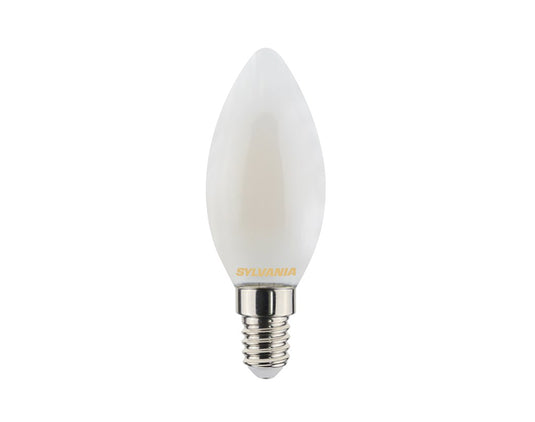Sylvania ledlamp - kaars - e14 - 470 lm - mat - dimbaar