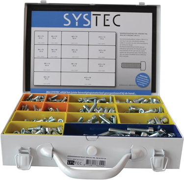 Systec assortimentskoffer binnenzeskantbout vz din912 m6 m8 m10 - 8960.60.30210