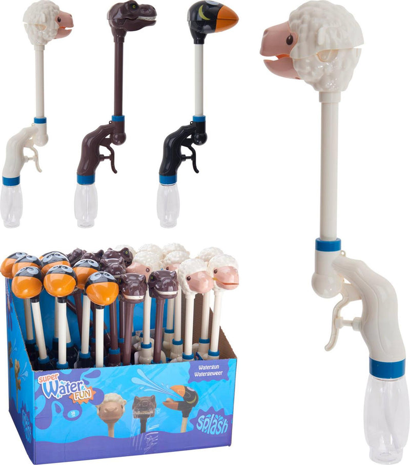 Afbeelding laden in galerijviewer, Waterpistool dieren 38cm 3 assorti

