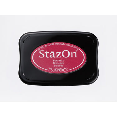 Tsukineko • stazon stempelkussen bordeaux