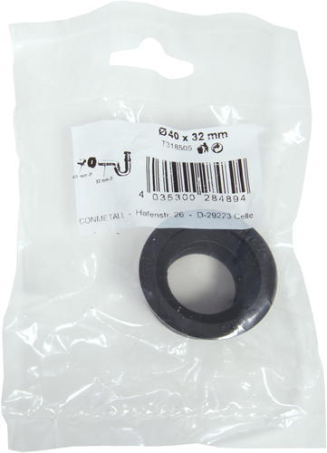 Afbeelding laden in galerijviewer, Cornat rubbernippel reductie 40mm -> 30mm - t318505
