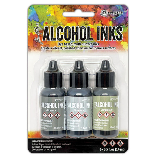 Ranger ink ranger • tim holtz alcohol ink kit crossroads 3pcs
