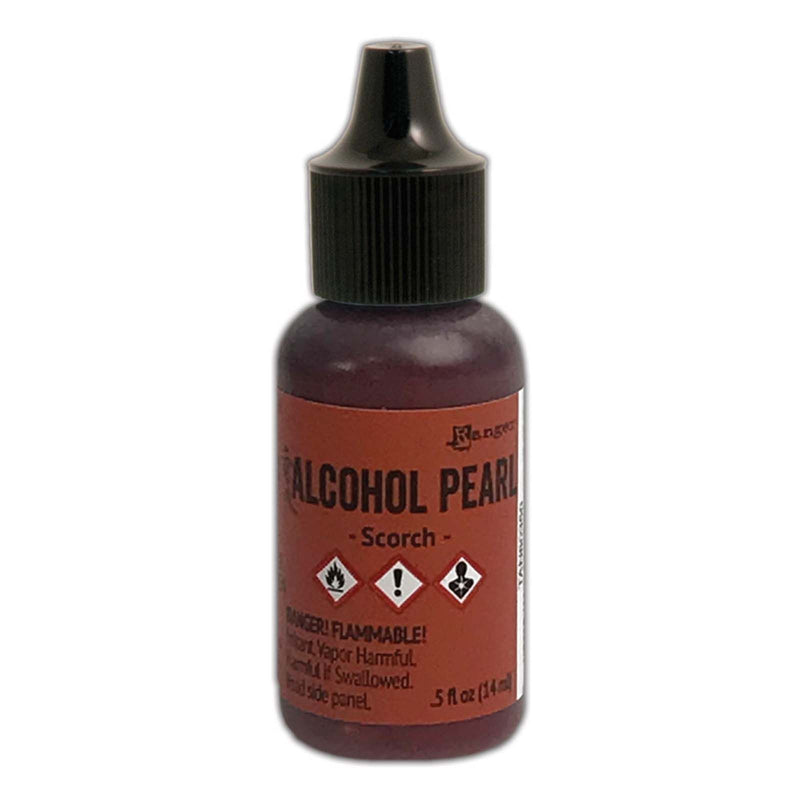 Afbeelding laden in galerijviewer, Ranger ink ranger • tim holtz alcohol pearls scorch 14ml
