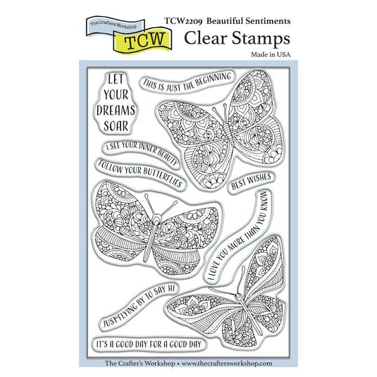 The crafter's workshop • stamp set mooie gevoelens 4x6