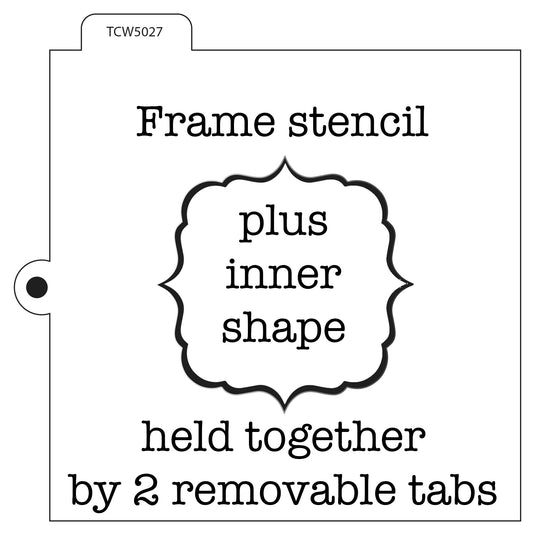 The crafter's workshop • template cookie 5,5x5,5 plaque