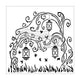 The crafter's workshop • template 30x30cm lanterns