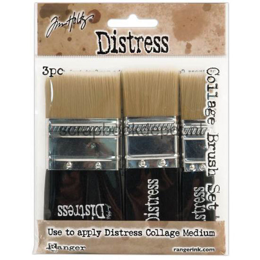 Ranger ink ranger • tim holtz distress collage kwast 3pack