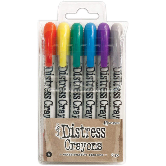 Ranger ink ranger • tim holtz distress crayons set 4 6st.