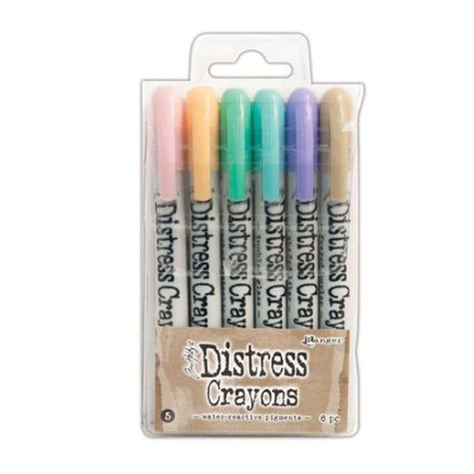 Ranger ink ranger • tim holtz distress crayons set 5 6st.