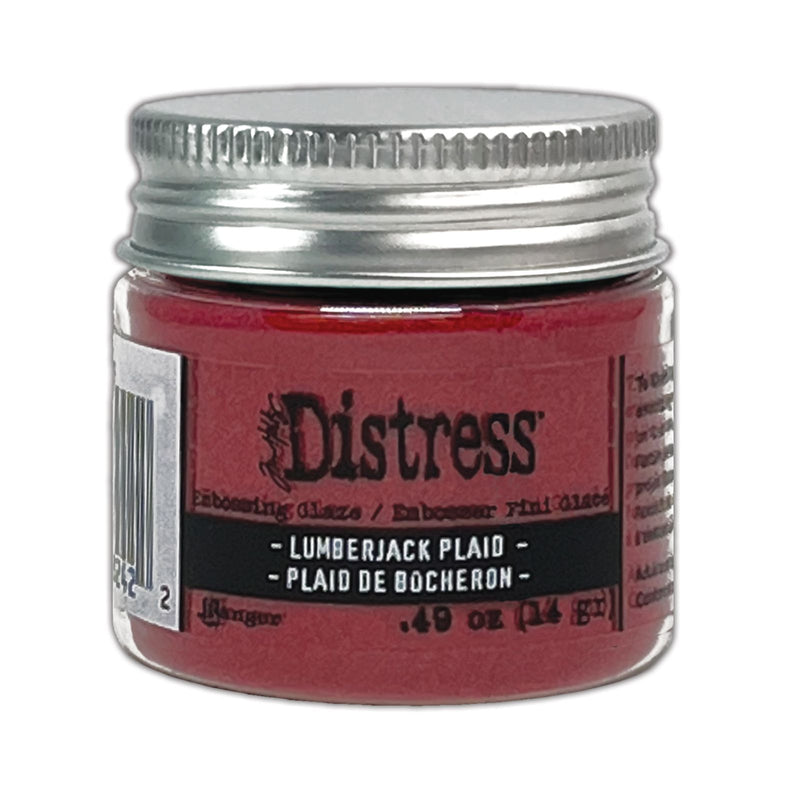 Afbeelding laden in galerijviewer, Ranger ink ranger • tim holtz distress embossing glaze lumberjack plaid

